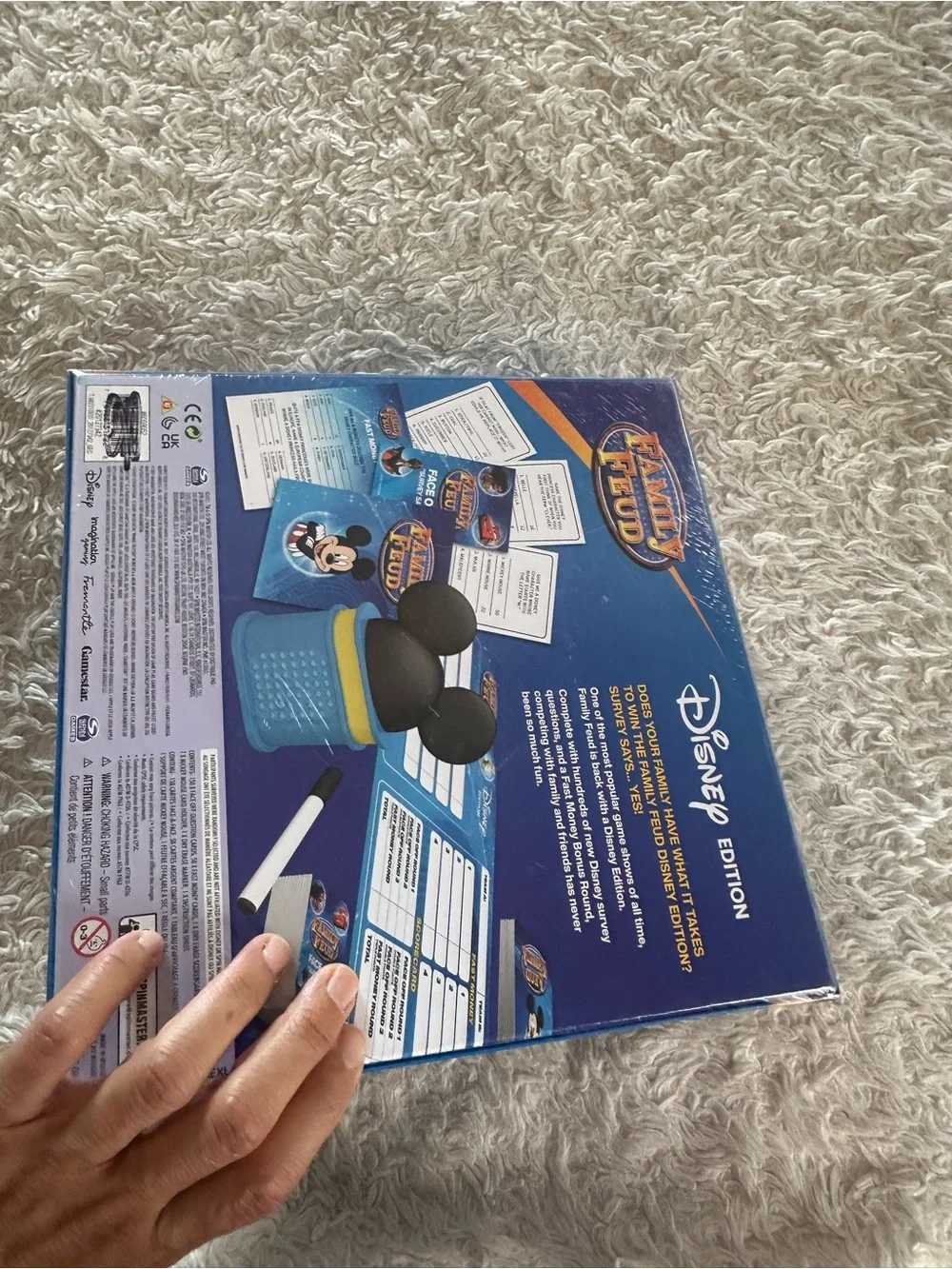 Family Feud Disney Edition Board Game NIB